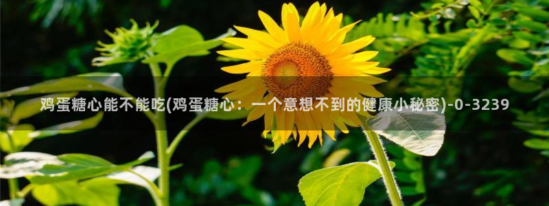 糖心小桃酱vlog：鸡蛋糖心能不能吃(鸡蛋糖心：一个